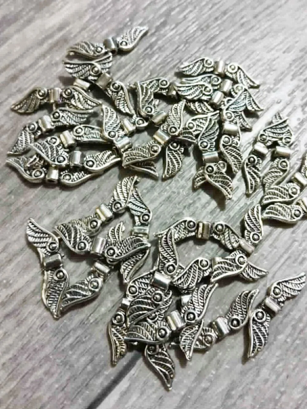 Bulk Lot of Glass Beads and Charms
